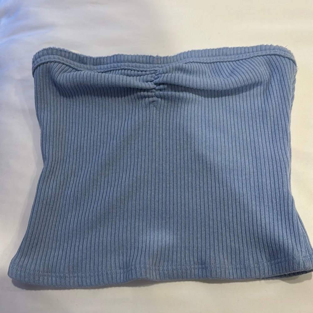 Urban outfitters blue strapless tank top size small